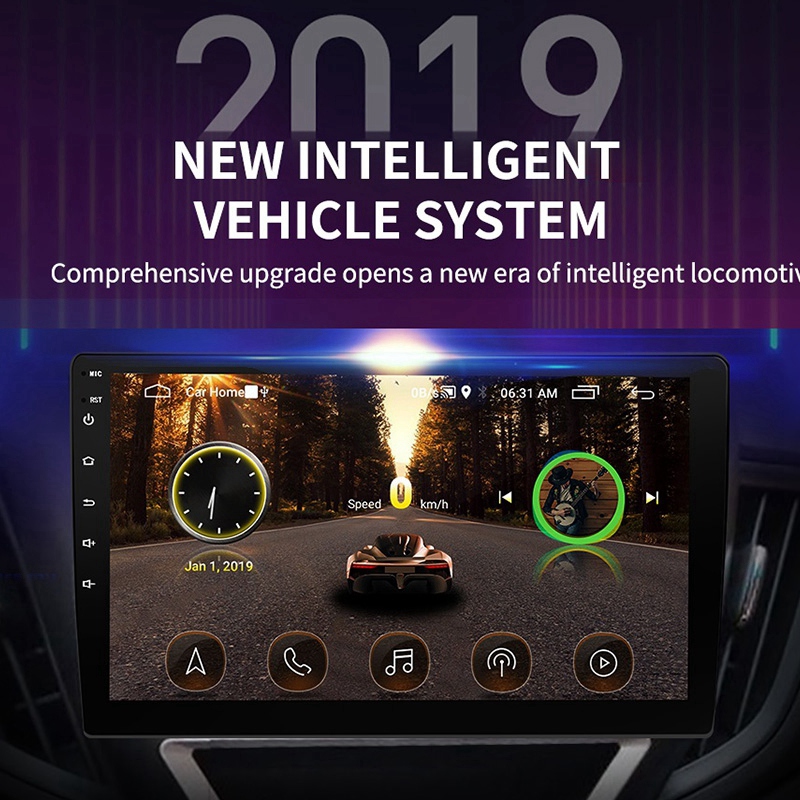 2 Din 10.1 Inch Android 8.1 Universal Car Radio 1G+16G Stereo GPS Navi WIFI USB Bluetooth Multimedia MP5 Player with Camera
2 Din 10.1 Inch Android 8.1 Universal Car Radio 1G+16G Stereo GPS Navi WIFI USB Bluetooth Multimedia MP5 Player with Camera
