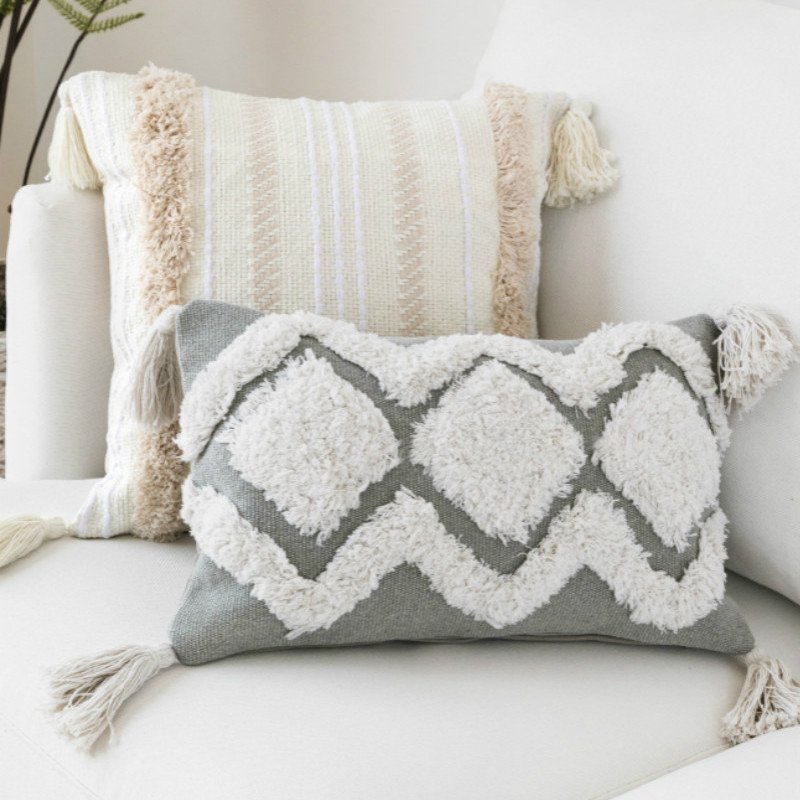 Pillow Cover Lumbar Pillow Simple Nordic Cute Living Room Boho Decor Office Large Cojines Decorativos Para Sofa Cushion Cover, 45x45cm
Pillow Cover Lumbar Pillow Simple Nordic Cute Living Room Boho Decor Office Large Cojines Decorativos Para Sofa Cushion Cover, 45x45cm