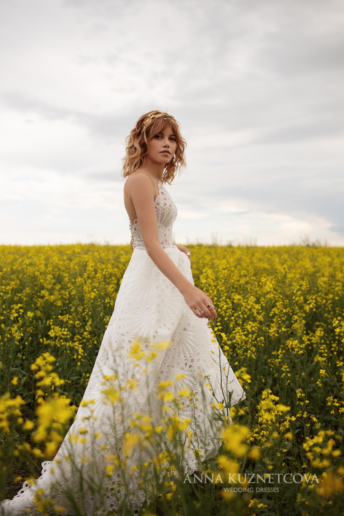 newest lace wedding dresses jewel neck button back a line floral bohemian beach robes bridal gowns vestidos