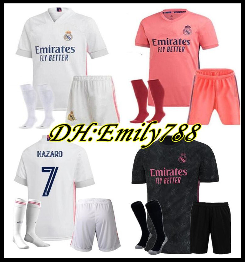 ADULT KIT + Socks REAL MADRID jerseys 20 21 soccer jersey HAZARD SERGIO RAMOS BENZEMA VINICIUS camiseta football shirts uniforms, 20/21 with patch
ADULT KIT + Socks REAL MADRID jerseys 20 21 soccer jersey HAZARD SERGIO RAMOS BENZEMA VINICIUS camiseta football shirts uniforms, 20/21 with patch