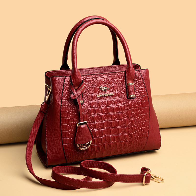 Fashion Alligator Tote Bag Ladies Shoulder Bags For Women Messenger Bags Women's Genuine Leather Handbags, Black
Fashion Alligator Tote Bag Ladies Shoulder Bags For Women Messenger Bags Women's Genuine Leather Handbags, Black