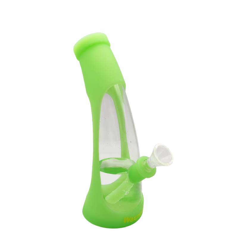 Waxmaid Silicone bong Water Pipe Glass Bongs Oil Rigs Glass Bong 8.5 Inch Silicone Recycler Oil Rigs for Smoking Pipes
Waxmaid Silicone bong Water Pipe Glass Bongs Oil Rigs Glass Bong 8.5 Inch Silicone Recycler Oil Rigs for Smoking Pipes