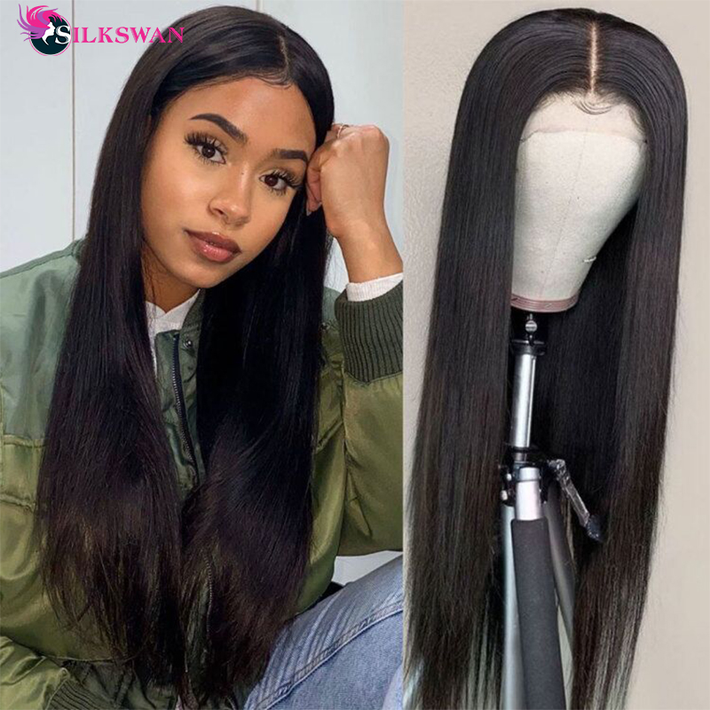 Silkswan Lace Front Human Hair Wigs Straight Brazilian Natural Frontal Wigs 28 30 40 inch HD Pre Plucked For Black Women, Natural color
Silkswan Lace Front Human Hair Wigs Straight Brazilian Natural Frontal Wigs 28 30 40 inch HD Pre Plucked For Black Women, Natural color