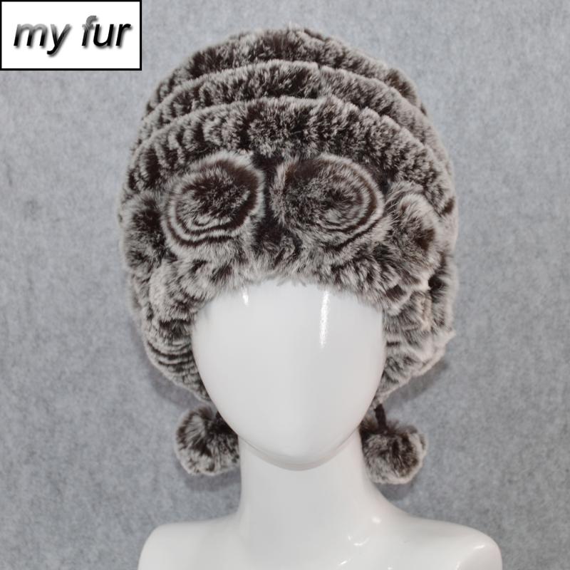New Flowers Winter Women Genuine Rex Fur Hats Handmade Knit Warm Real Rex Fur Caps Real Beanies Hat, Color 7
New Flowers Winter Women Genuine Rex Fur Hats Handmade Knit Warm Real Rex Fur Caps Real Beanies Hat, Color 7