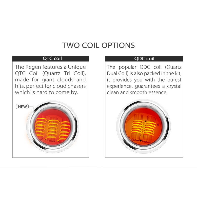 Authentic Yocan Regen Armor Lit Coil Wax QDC QTC Coils Quad Quatz Atomizer Tank For Dab Pen Kit
Authentic Yocan Regen Armor Lit Coil Wax QDC QTC Coils Quad Quatz Atomizer Tank For Dab Pen Kit