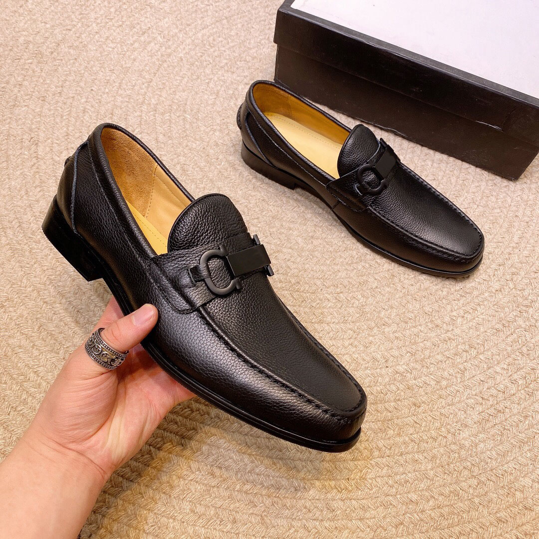 Men's Fashion genuine leather loafers Office Brand Designer Wedding Party Formal dress shoes casual flats size 38-44, Black
Men's Fashion genuine leather loafers Office Brand Designer Wedding Party Formal dress shoes casual flats size 38-44, Black