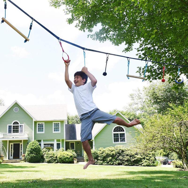 Kids Fun Outdoor Climbing Ninja Line Accessorie Children Climbing Ninja Rope Obstacle Training Warrior Training Equipment
Kids Fun Outdoor Climbing Ninja Line Accessorie Children Climbing Ninja Rope Obstacle Training Warrior Training Equipment