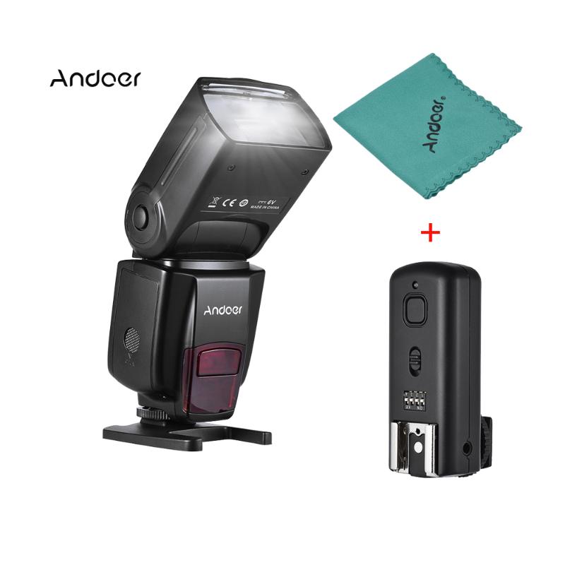 Andoer AD560 IV 2.4G Wireless Slave Speedlite Flash Light GN50 with Flash Trigger for for A7/ A7 II/ A7S/ A7R
Andoer AD560 IV 2.4G Wireless Slave Speedlite Flash Light GN50 with Flash Trigger for for A7/ A7 II/ A7S/ A7R