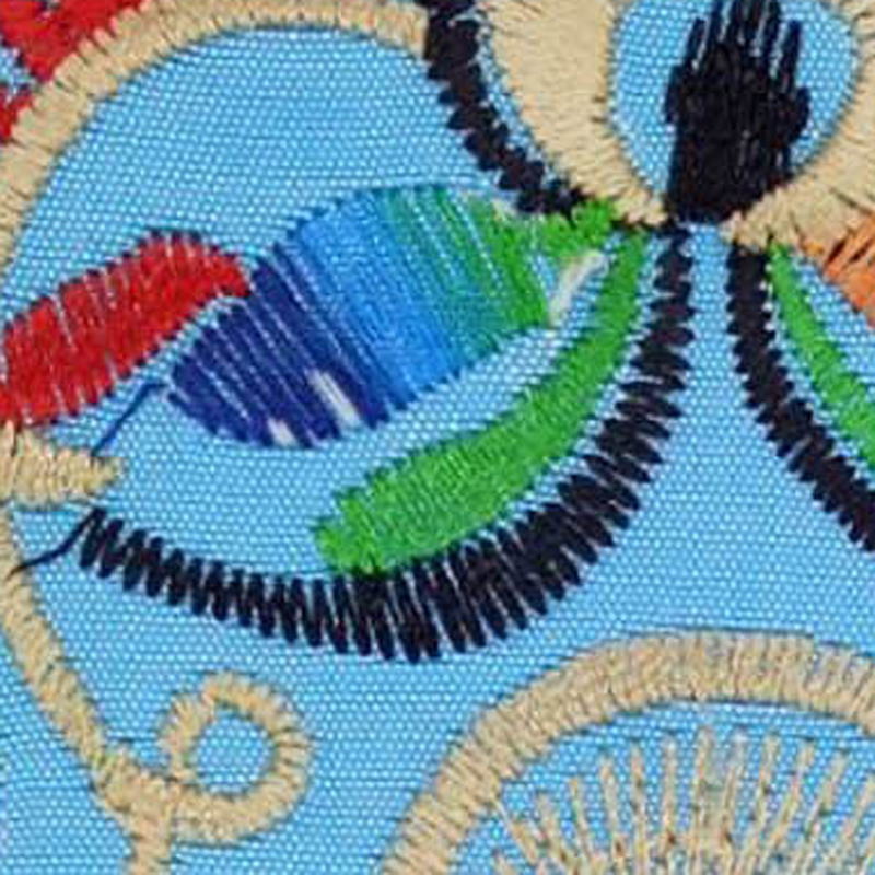 Embroidery Cloth Round Coaster Table Placemats Floral Print Coffee Mug Pads Cup Heat Resistant Non Slip Table Mats Coaster Portavasos