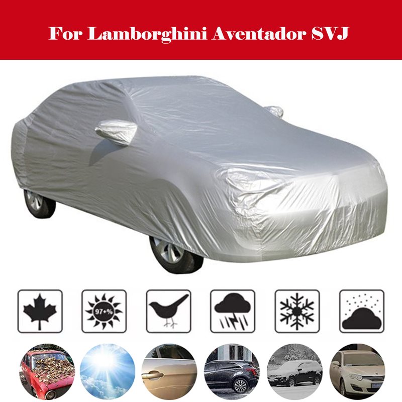 Car Cover MPV Outdoor Anti-UV Sun Shade Rain Snow Scratch Protection Windproof Cover For Aventador SVJ
Car Cover MPV Outdoor Anti-UV Sun Shade Rain Snow Scratch Protection Windproof Cover For Aventador SVJ