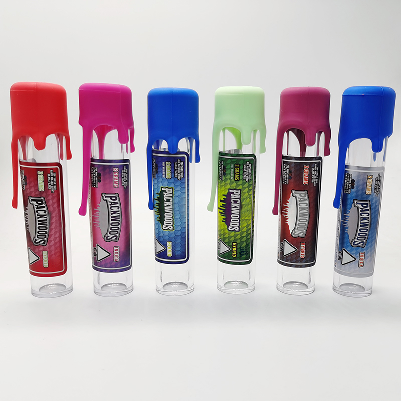 Packwoods Tubes Pre Roll Tube 11.8mm*2.4mm Childproof Screw on Caps with Silicone Cap Cartridges Packaging
Packwoods Tubes Pre Roll Tube 11.8mm*2.4mm Childproof Screw on Caps with Silicone Cap Cartridges Packaging