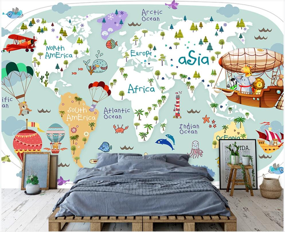 3d wallpaper custom photo mural on the wall Cartoon airplane sailing world map children room decor photo wallpaper for walls 3 d, Non-woven
3d wallpaper custom photo mural on the wall Cartoon airplane sailing world map children room decor photo wallpaper for walls 3 d, Non-woven