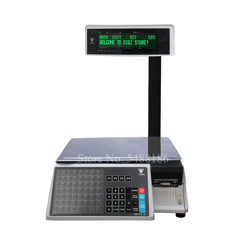 DIGI SM-100 Plus Label Printing Scale SM100 SM100PCS+ SM110P+ Digital Balance for Supermarkets Deli Meat Retailers
DIGI SM-100 Plus Label Printing Scale SM100 SM100PCS+ SM110P+ Digital Balance for Supermarkets Deli Meat Retailers