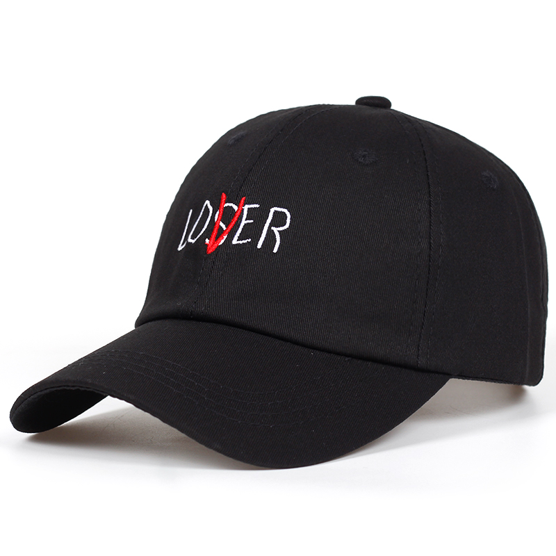 New Lover Loser Baseball Cap Unisex Embroidery 100% Cotton Dad Hat Adjustable Snapback Hip Hop Hats 2020, Black
New Lover Loser Baseball Cap Unisex Embroidery 100% Cotton Dad Hat Adjustable Snapback Hip Hop Hats 2020, Black