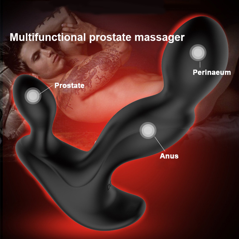 Massager prostate Plug Anal Vibrator Butt Plug Gay Sex Toys G Spot Massager Anal Strapon Godes Vibrator adultes Sextoys pour hommes Y200422