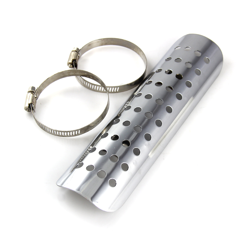 Motorbike Heat Shield Plate Motorcycle Universal Exhaust Pipe Cover Guard Decorative Round Hole Motor Styling Silver Color
Motorbike Heat Shield Plate Motorcycle Universal Exhaust Pipe Cover Guard Decorative Round Hole Motor Styling Silver Color