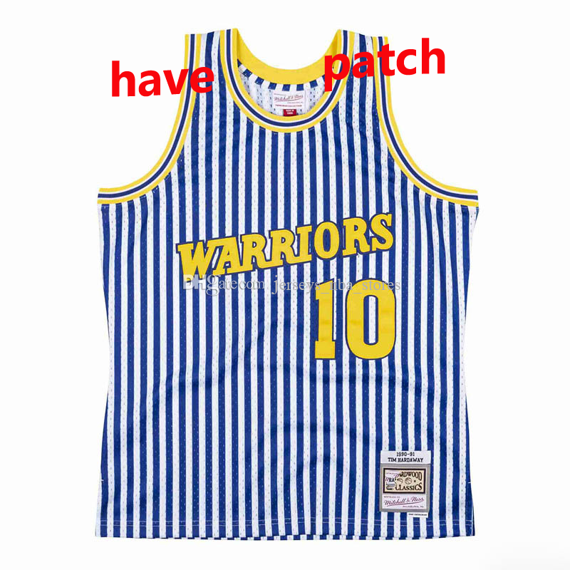 Men Golden State Warriors Tim Hardaway Mitchell & Ness Navy Alternate 1990-91 Hardwoods Classics Striped Swingman Jersey 01, Color1
Men Golden State Warriors Tim Hardaway Mitchell & Ness Navy Alternate 1990-91 Hardwoods Classics Striped Swingman Jersey 01, Color1