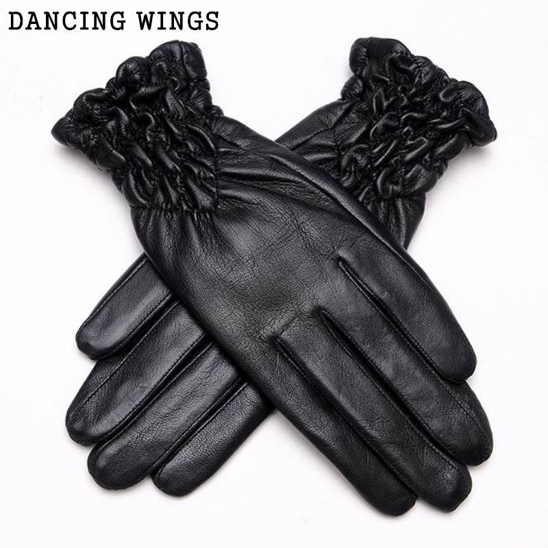 Winter genuine leather gloves for women ladies black thickening warm full palm touch gloves sheepskin mittens, Blue;gray
Winter genuine leather gloves for women ladies black thickening warm full palm touch gloves sheepskin mittens, Blue;gray