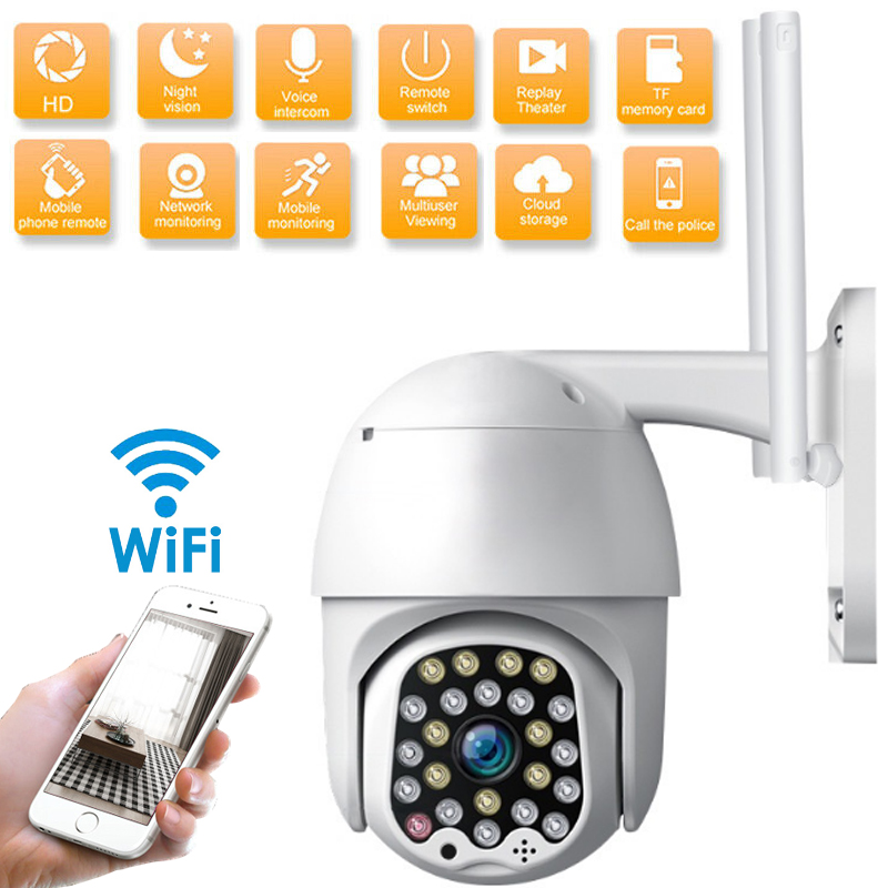 23 LED WIFI Camera Outdoor PTZ IP Camera 1080p Speed Dome CCTV Security Cameras IP WIFI Exterior 5MP IR Home Surveilance
23 LED WIFI Camera Outdoor PTZ IP Camera 1080p Speed Dome CCTV Security Cameras IP WIFI Exterior 5MP IR Home Surveilance