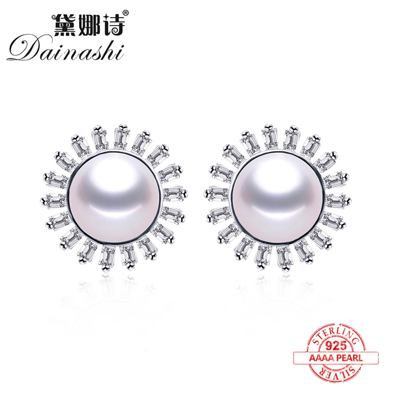 Wholesale Price New Sun Shape Zircon Earrings Natural Freshwater Pearl Stud Earrings Fashion 925 Silver Luxury Fine Jewelry Gift
Wholesale Price New Sun Shape Zircon Earrings Natural Freshwater Pearl Stud Earrings Fashion 925 Silver Luxury Fine Jewelry Gift
