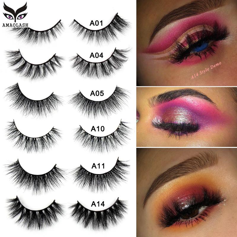 AMAOLASH Mink Eyelashes 3D Mink Lashes Handmade Soft Full Strip Lashes Cruelty Free False Eyelashes 34 Styles Fake Eye
AMAOLASH Mink Eyelashes 3D Mink Lashes Handmade Soft Full Strip Lashes Cruelty Free False Eyelashes 34 Styles Fake Eye
