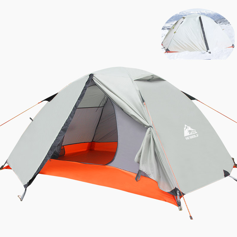 high quality 2 person camping tent double layer rainproof windproof aluminum rod outdoor camping equipment
high quality 2 person camping tent double layer rainproof windproof aluminum rod outdoor camping equipment