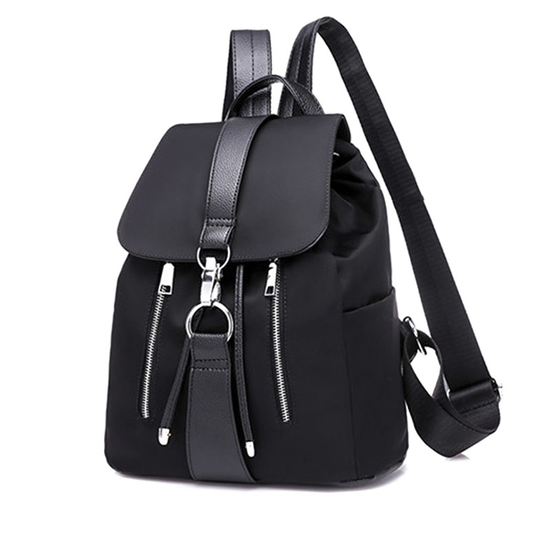 women backpack school bags for teenager girls nylon zipper lock design black femme mochila female backpack fashion sac a dos
women backpack school bags for teenager girls nylon zipper lock design black femme mochila female backpack fashion sac a dos
