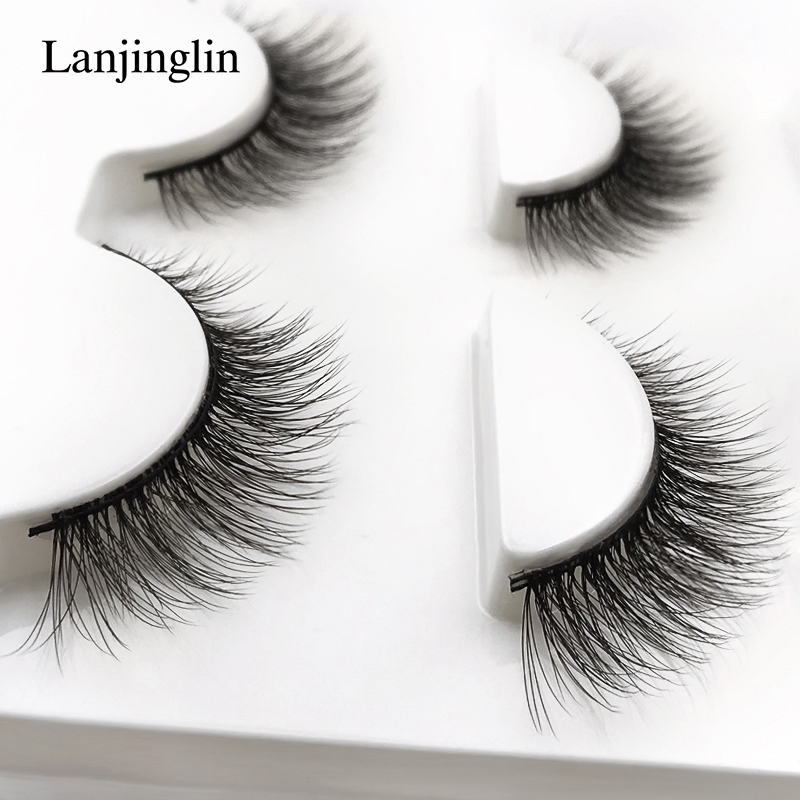 3 Pairs 3d mink lashes 100% real siberian 3d mink eyelashes strip individual natural false eyelashes makeup fake lashes #3D-X01
3 Pairs 3d mink lashes 100% real siberian 3d mink eyelashes strip individual natural false eyelashes makeup fake lashes #3D-X01
