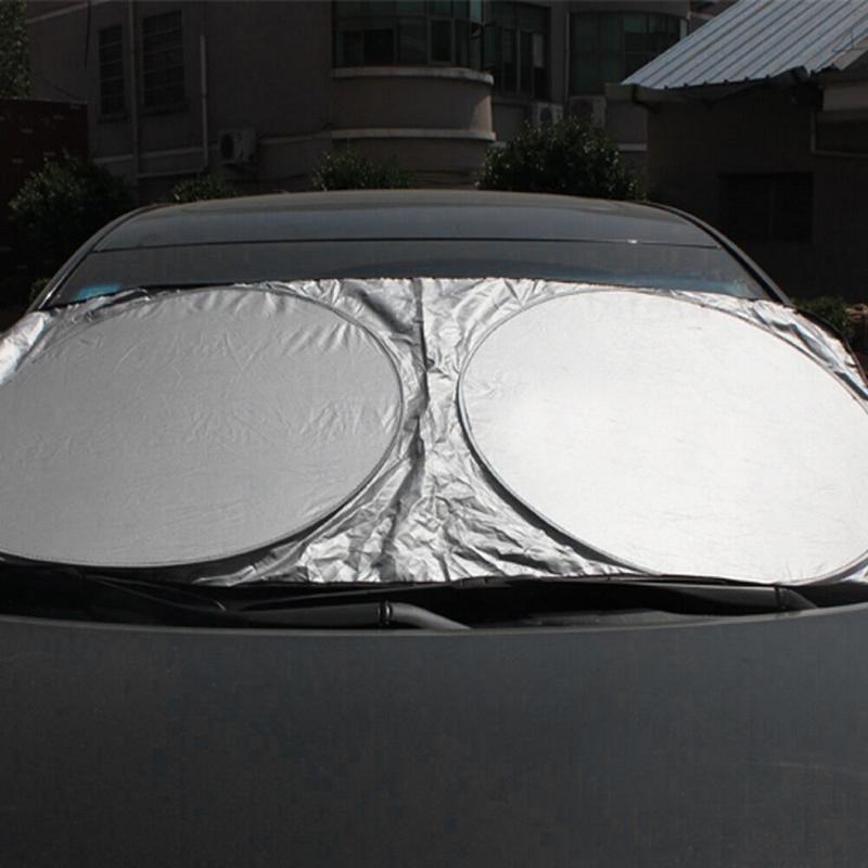 147cmx69cm Car Windshield Sunshade Front Rear Window Sun Shade Visor Shield Cover Solar UV Protection Curtain parasol coche
147cmx69cm Car Windshield Sunshade Front Rear Window Sun Shade Visor Shield Cover Solar UV Protection Curtain parasol coche