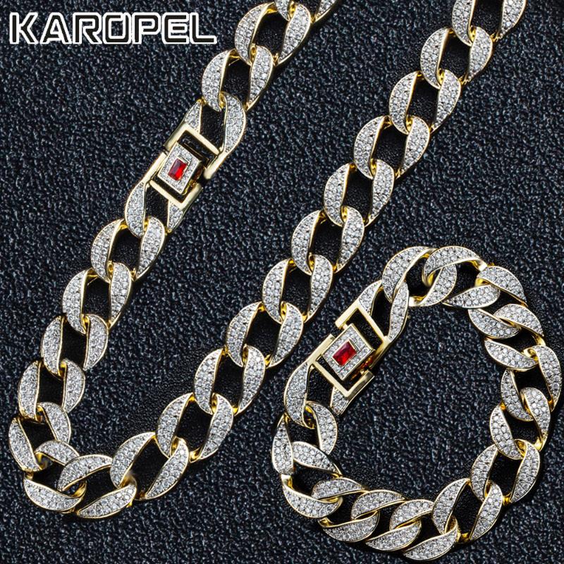 Custom 16" 18" 20" 24" Cubic Zirconia Miami Cuban Chain with Bracelet Necklace Set Gold 15mm Choker Men's Hip hop Chain
Custom 16" 18" 20" 24" Cubic Zirconia Miami Cuban Chain with Bracelet Necklace Set Gold 15mm Choker Men's Hip hop Chain