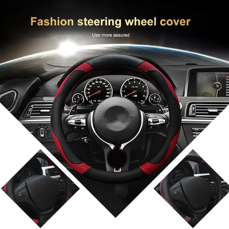 Universal Steering Wheel Cover Breathable Anti-Slip Car Steering Wheel Cover For Car-Truck-SUV Black And Red 38cm Wholesale CSV
Universal Steering Wheel Cover Breathable Anti-Slip Car Steering Wheel Cover For Car-Truck-SUV Black And Red 38cm Wholesale CSV