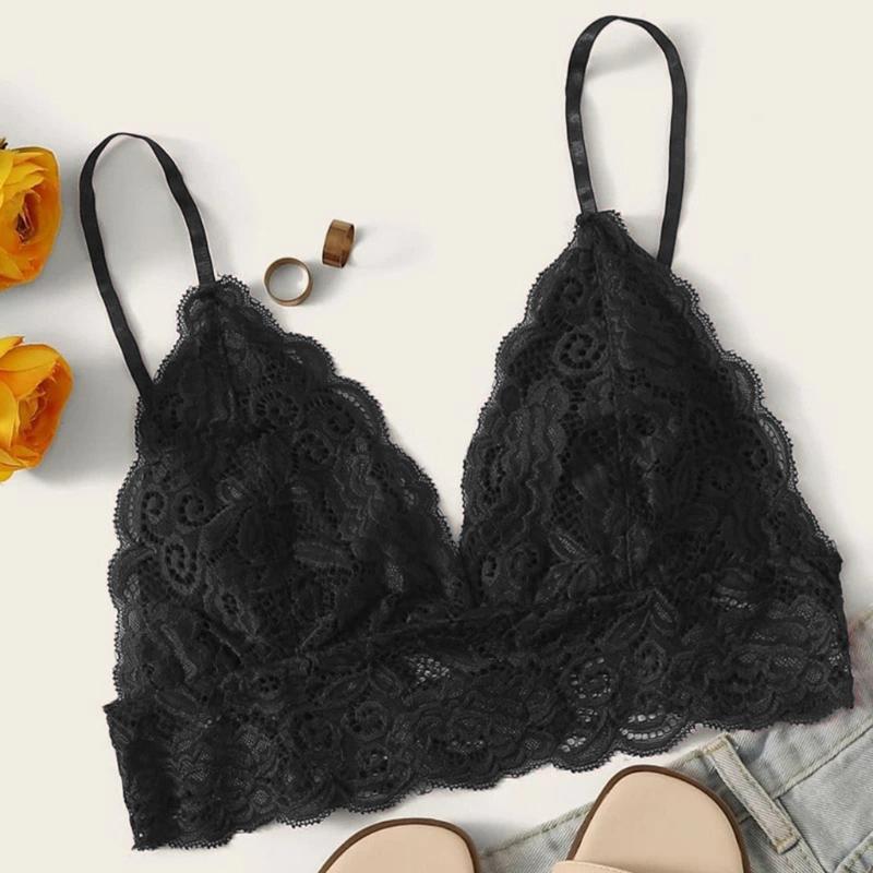 Women Fashion Sexy Lace Underwear 2020 Solid Color Seamless Bra Lingerie V-neck Vest Sleepwear Plus Size, White
Women Fashion Sexy Lace Underwear 2020 Solid Color Seamless Bra Lingerie V-neck Vest Sleepwear Plus Size, White