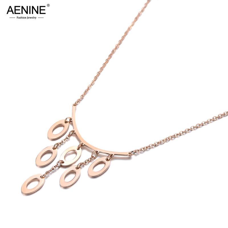 AENINE Vintage Titanium Stainless Steel 6Pcs Oval Geometry Pendant Necklace Jewelry Trendy Charm Necklace For Women Girl AN19115
AENINE Vintage Titanium Stainless Steel 6Pcs Oval Geometry Pendant Necklace Jewelry Trendy Charm Necklace For Women Girl AN19115