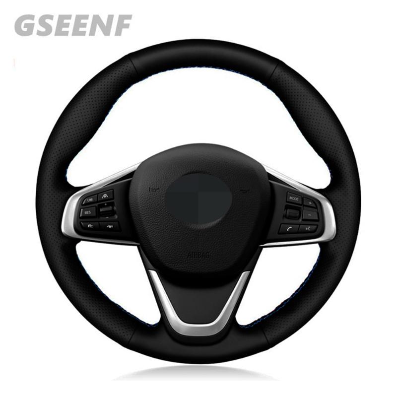 Car Steering Wheel Cover For F45 F46 X1 F48 X2 F39 Black Hand-stitched Comfortable and Soft Artificial Leather
Car Steering Wheel Cover For F45 F46 X1 F48 X2 F39 Black Hand-stitched Comfortable and Soft Artificial Leather