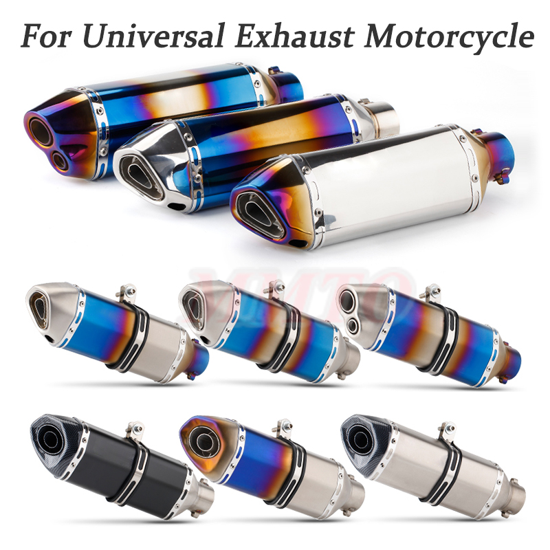 Escape de Moto Motorcycle Muffler Exhaust Modified Pipe DB Killer 51mm Sctooer Pitbike For t max 500 Z650 MT07 gsxr 750 CB400 R6
Escape de Moto Motorcycle Muffler Exhaust Modified Pipe DB Killer 51mm Sctooer Pitbike For t max 500 Z650 MT07 gsxr 750 CB400 R6