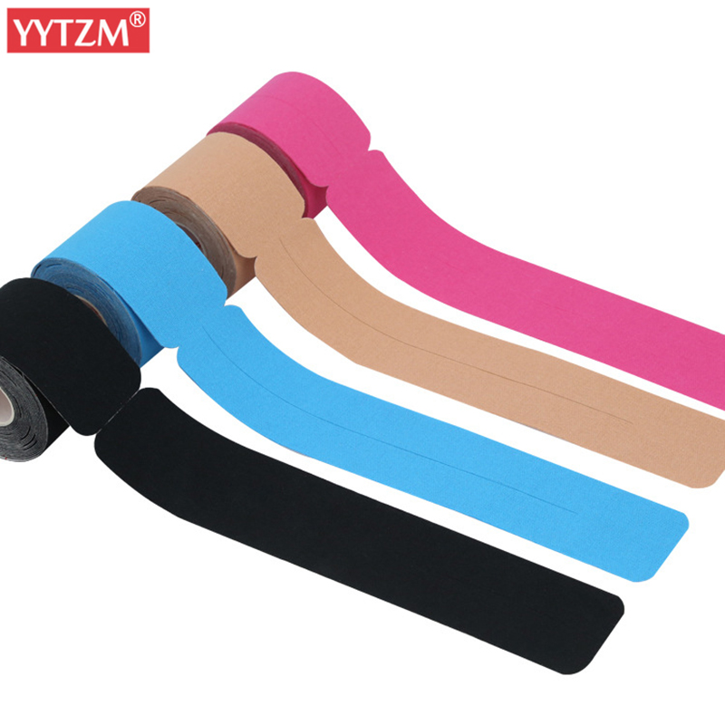 5Cmx5m Pre Elbow Cut Kinetic Muscle Support Athletic Recovery Elastic Kinesiology Tape Muscle Strain Ligament Tension Patch Y-I Strips1