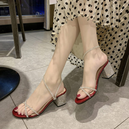 Roman sandals female fairy wind with 2020 summer new Korean version of wild rhinestone temperament high heels tide, Beige
Roman sandals female fairy wind with 2020 summer new Korean version of wild rhinestone temperament high heels tide, Beige