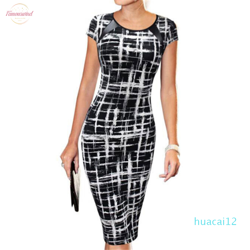Hot Sale 2020 Women Dresses Summer Short Sleeve Casual Short Sleeve O Neck Print Office Dress Sexy Bodycon Party Dresses Vestido, Black;gray
Hot Sale 2020 Women Dresses Summer Short Sleeve Casual Short Sleeve O Neck Print Office Dress Sexy Bodycon Party Dresses Vestido, Black;gray