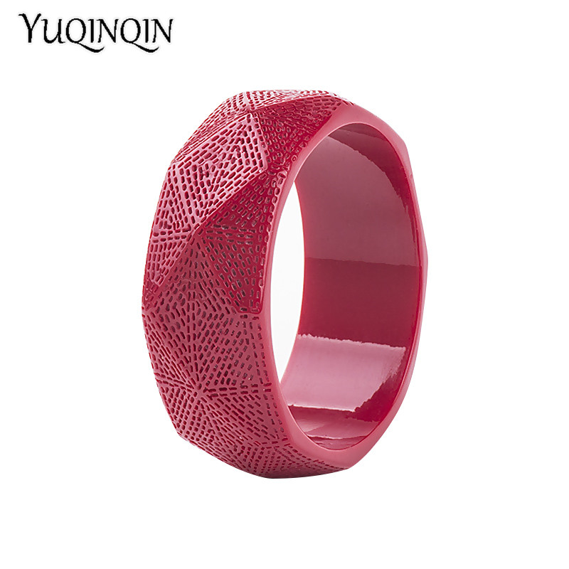 Trendy Resin Cuff Engraved Bracelets Bangles for Women Statement Fashion Red Acrylic Bracelet Female Simple Charm Party Jewelry
Trendy Resin Cuff Engraved Bracelets Bangles for Women Statement Fashion Red Acrylic Bracelet Female Simple Charm Party Jewelry