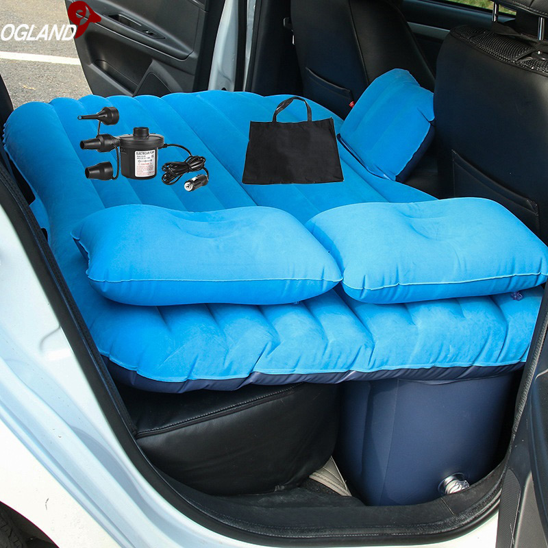 OGLAND Car Air Inflatable Travel Mattress Bed for Car Back Seat Mattress Multifunctional Sofa Pillow Outdoor Camping Mat Cushion
OGLAND Car Air Inflatable Travel Mattress Bed for Car Back Seat Mattress Multifunctional Sofa Pillow Outdoor Camping Mat Cushion