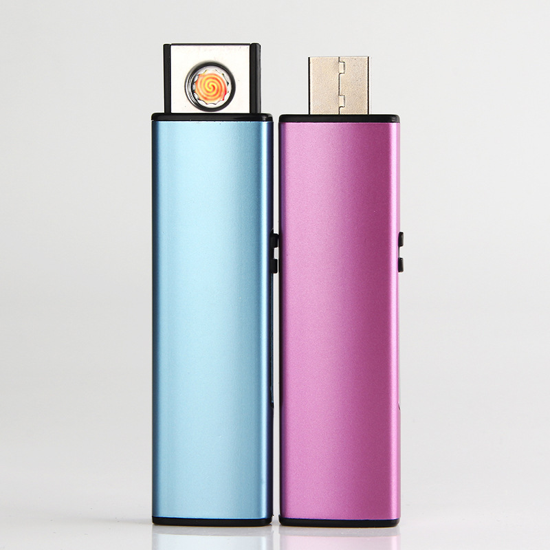 Rechargeable Double Side Cigarette Lighter Smart Lighters Portable Windproof Electronic Ultra-Light USB Charging Lighters Encendedores
Rechargeable Double Side Cigarette Lighter Smart Lighters Portable Windproof Electronic Ultra-Light USB Charging Lighters Encendedores