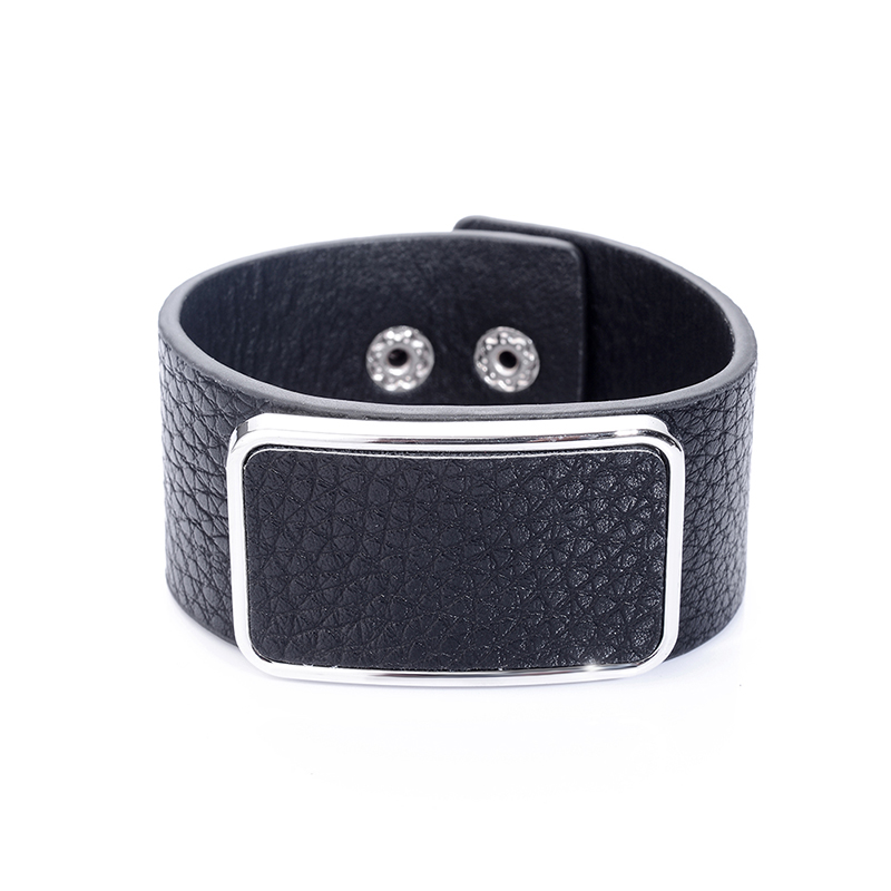 New trendy fashion alloy Pattern square shape multicolor PU leather cord magnetic clasp wrap bracelets bangles women men
New trendy fashion alloy Pattern square shape multicolor PU leather cord magnetic clasp wrap bracelets bangles women men