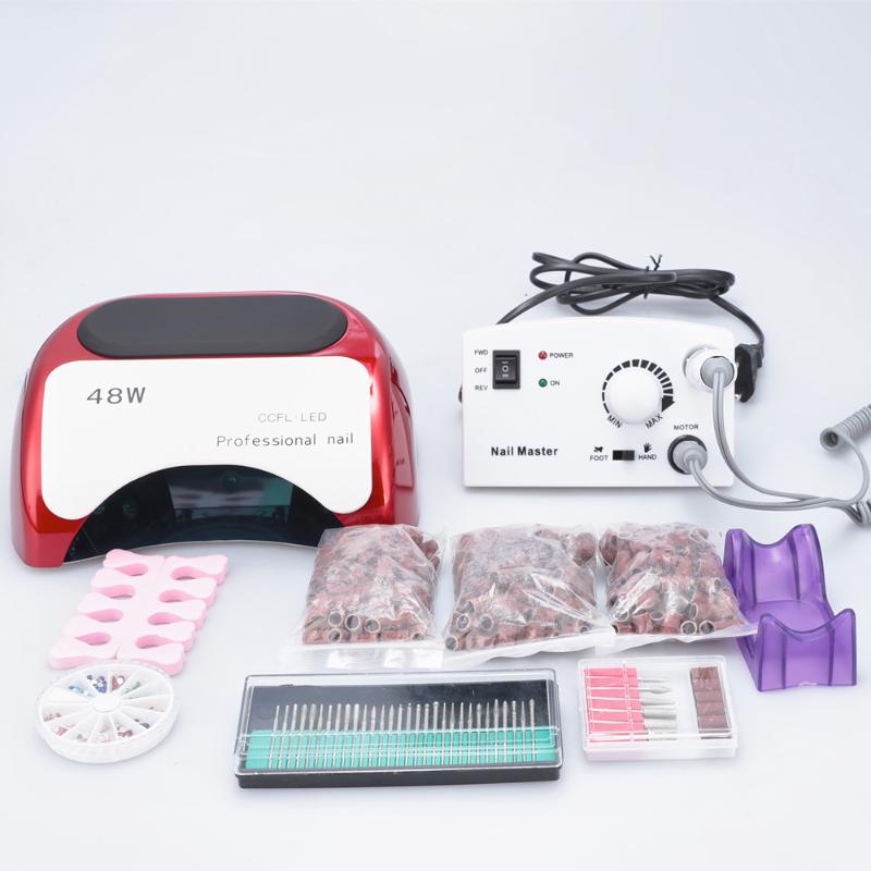 Nail Polishing Manicure Machine & 48W Lamp Nail Tools Dryer For Gel Art a set fitting tools
Nail Polishing Manicure Machine & 48W Lamp Nail Tools Dryer For Gel Art a set fitting tools