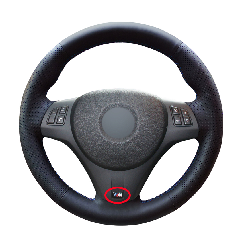 Hand-stitched Black PU Artificial Leather Car Steering Wheel Cover for BMW M Sport M3 E90 E91 E92 E93 E87 E81 E82 E88 X1 E84
Hand-stitched Black PU Artificial Leather Car Steering Wheel Cover for BMW M Sport M3 E90 E91 E92 E93 E87 E81 E82 E88 X1 E84