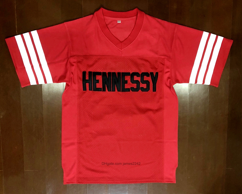 Ship From US #Prodigy #95 Hennessy Queens Bridge Movie Football Jersey Red Stitched Size S-3XL High Quality
