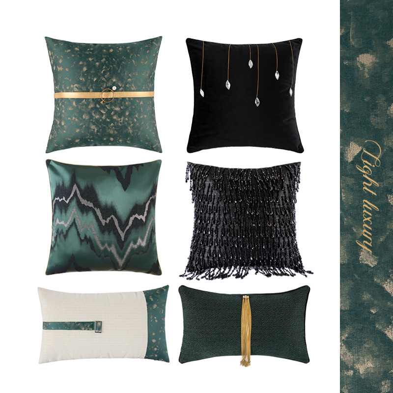 45x45/50x30cm mordern luxury deep green cushion cover pillowcase sofa decorative black tassel pillow cover backrest, C 50x30cm
45x45/50x30cm mordern luxury deep green cushion cover pillowcase sofa decorative black tassel pillow cover backrest, C 50x30cm