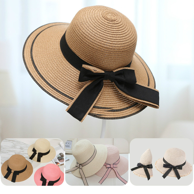 feitong Sun hat Floppy Foldable Ladies Women Bow Straw Beach Sun Summer Hat Wide Brim pamelas grandes, Beige
feitong Sun hat Floppy Foldable Ladies Women Bow Straw Beach Sun Summer Hat Wide Brim pamelas grandes, Beige