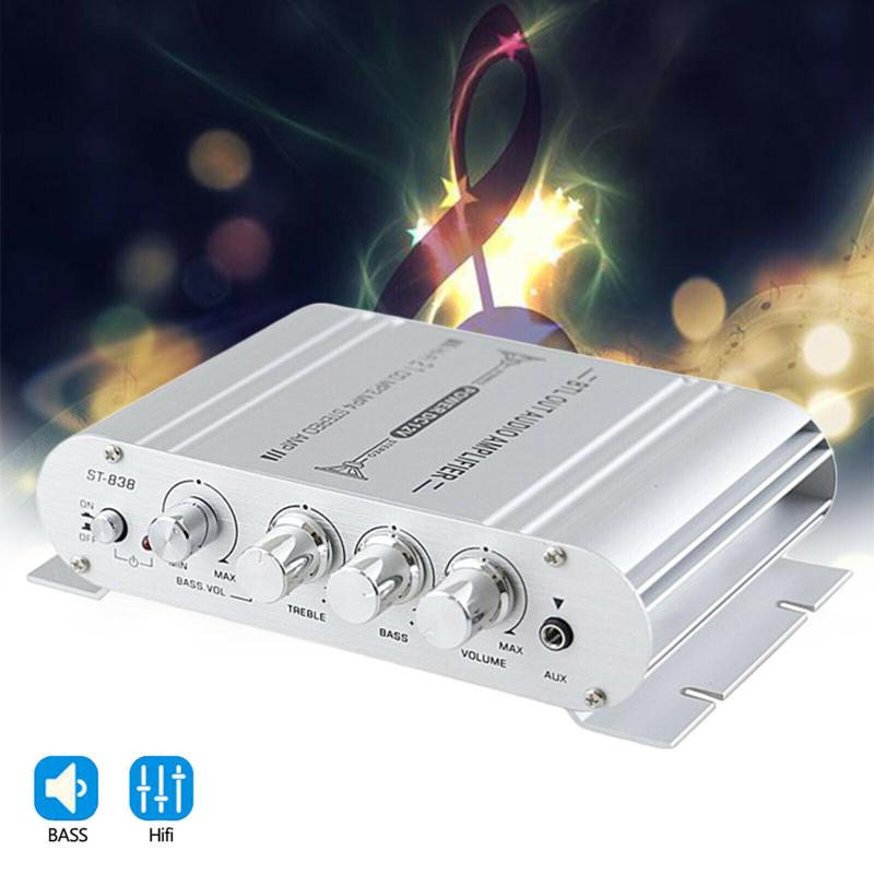 12V 2.1Channels 400 WATTS Car Audio Stereo MP3 Radio HiFi Power Audio Input Accesorios Coche
12V 2.1Channels 400 WATTS Car Audio Stereo MP3 Radio HiFi Power Audio Input Accesorios Coche