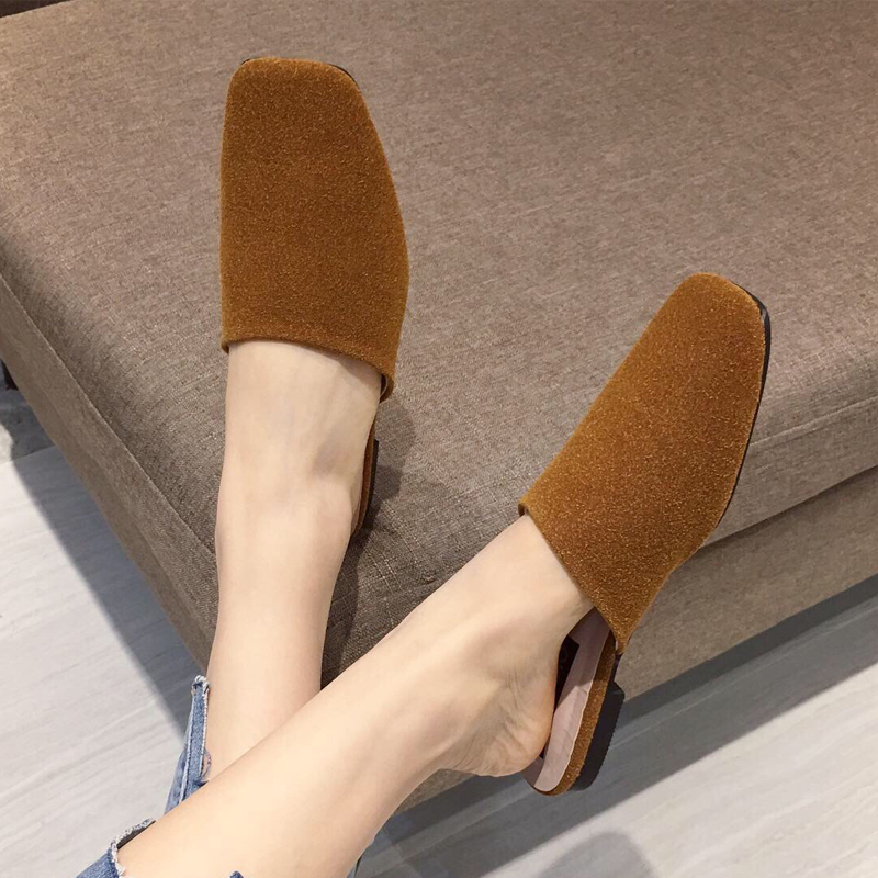 New 2020 Flats Women Summer Slippers Flats Ladies Square Toe Casual Sandals Fashion Silk Mules Female Elegant Woman Slides Shoes, Brown
New 2020 Flats Women Summer Slippers Flats Ladies Square Toe Casual Sandals Fashion Silk Mules Female Elegant Woman Slides Shoes, Brown
