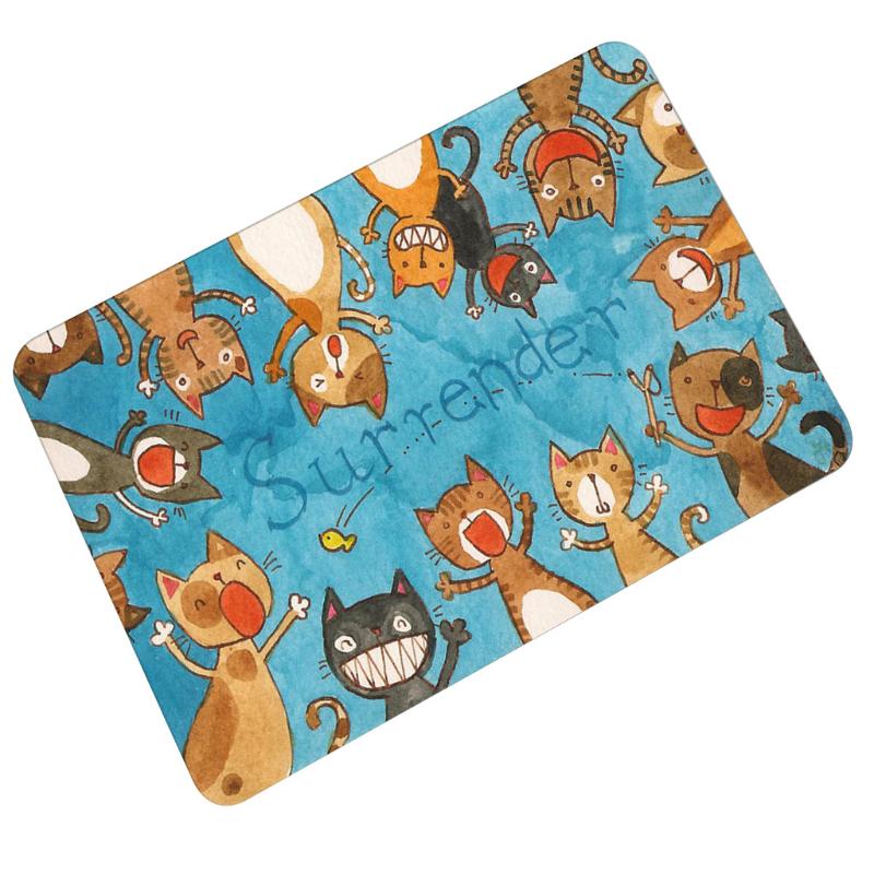 New Cat Door Mat Floor Carpet for Living Room Animal Rug Anti-Slip Doormat Home Decor For Indoor Or Outdoor Entrance 40x60CM
New Cat Door Mat Floor Carpet for Living Room Animal Rug Anti-Slip Doormat Home Decor For Indoor Or Outdoor Entrance 40x60CM